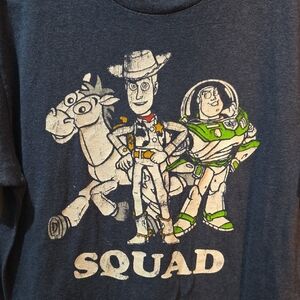 Disney Toy Story Logo Tee - Navy Blue